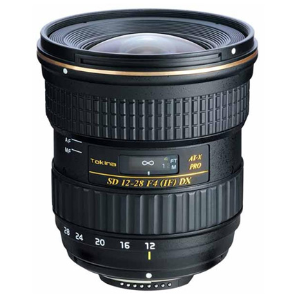 Tokina 12-28mm f/4.0 AT-X Pro Zoom Lens Canon EF-S
