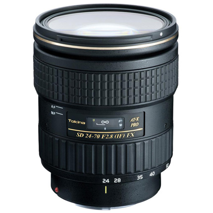Tokina AT-X 24-70mm f/2.8 PRO FX Zoom Lens Canon EF Mount