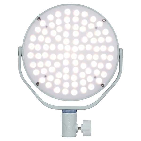 Nanlite Miro 30c LED Full-Colour Round Panel Light Mint Blue