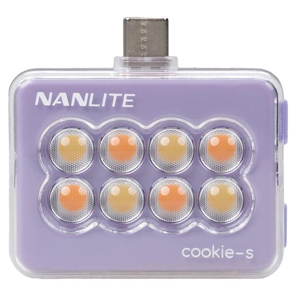 Nanlite Cookie-s LED Mini Light Lavender