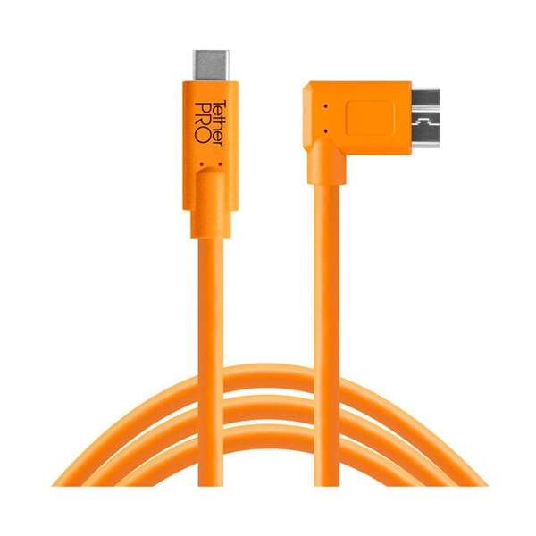 Tether Tools TetherPro USB-C to 3.0 Micro-B Right Angle Open Box