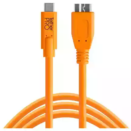 Tether Tools TetherPro USB-C to 3.0 Micro-B Orange