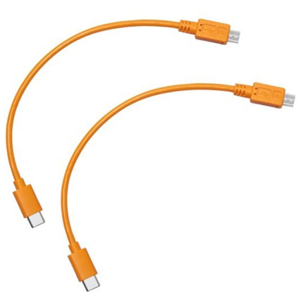 Tether Tools TetherTools Air Direct USB-C to USB 2.0 Micro-B 5-pin Cable 2pk
