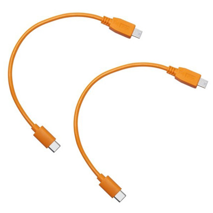 Tether Tools TetherTools Air Direct USB-C to USB 2.0 Mini-B 5-Pin Cable 2pk