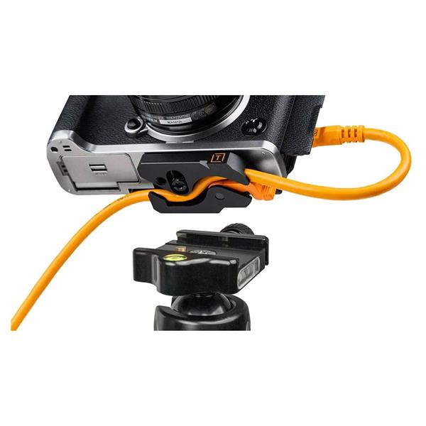 Tether Tools LeverLock Cable Kit Optima 10G 9.2m Straight to Straight Orange