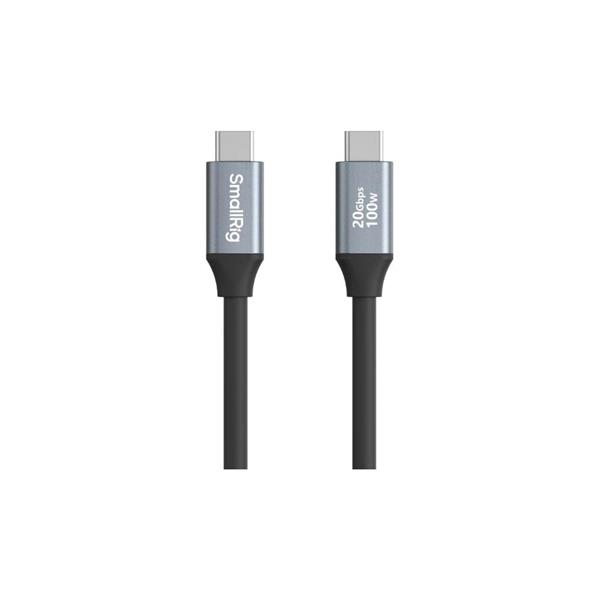 SmallRig USB-C Data Cable Straight to Straight 60cm 20Gbps 100w