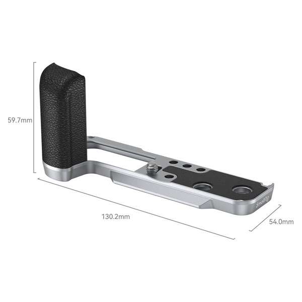 JJC Camera Hand Grip Holder – Arca Swiss Plate For Fujifilm X100VI X100V X100F, Silver