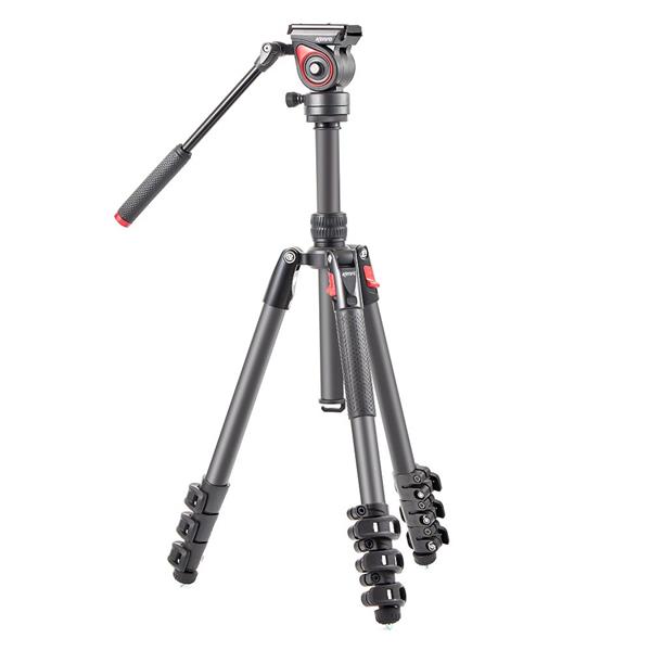 Kenro Professional Travel Video Tripod with Fluid Head