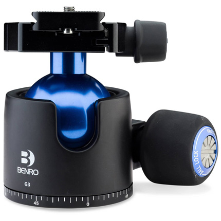 Benro G3 Low-Profile Triple Action Ball Head 