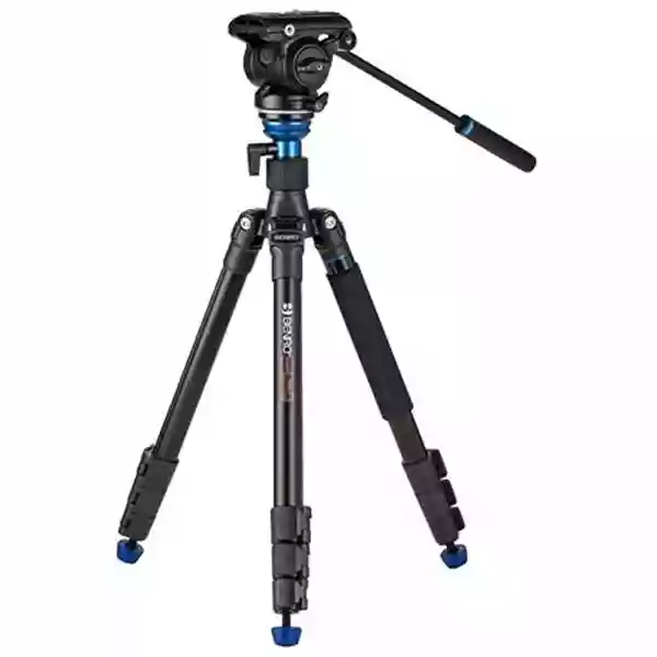 Benro A2883F Aluminium Video Kit with Leveling Column and S4PRO Head 