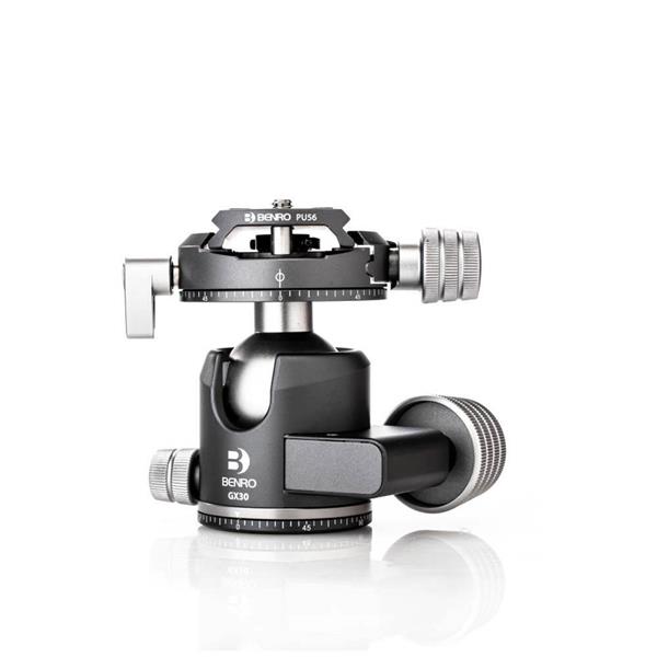 Benro GX30 Low-Profile Dual Panoramic Ball Head With PU56 Plate Ex Demo
