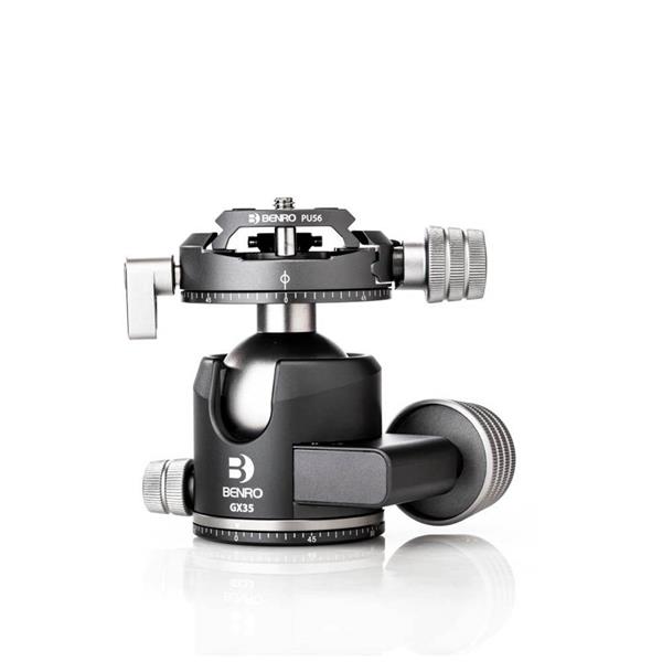 Benro GX35 Low-Profile Dual Panoramic Ball Head With PU56 Plate Ex Demo