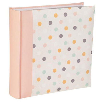 Kenro Candy Fun Spots and Stripes Pink 6x4 Album