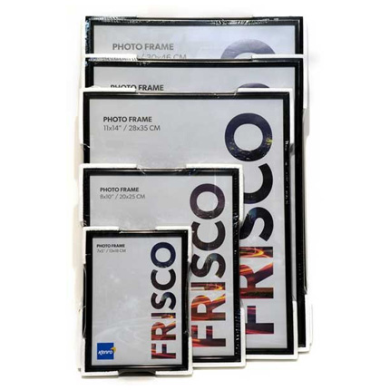 Kenro A4 (210 x 297mm) Frisco Photo Frame - Black