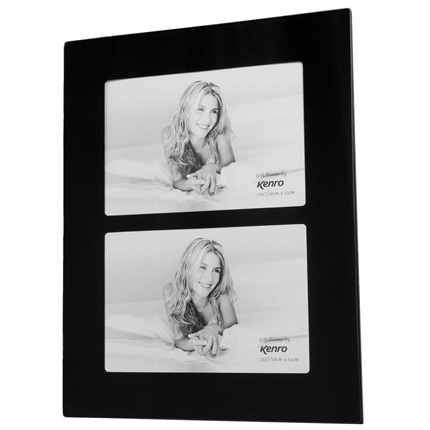 Kenro Black Glass 8x6