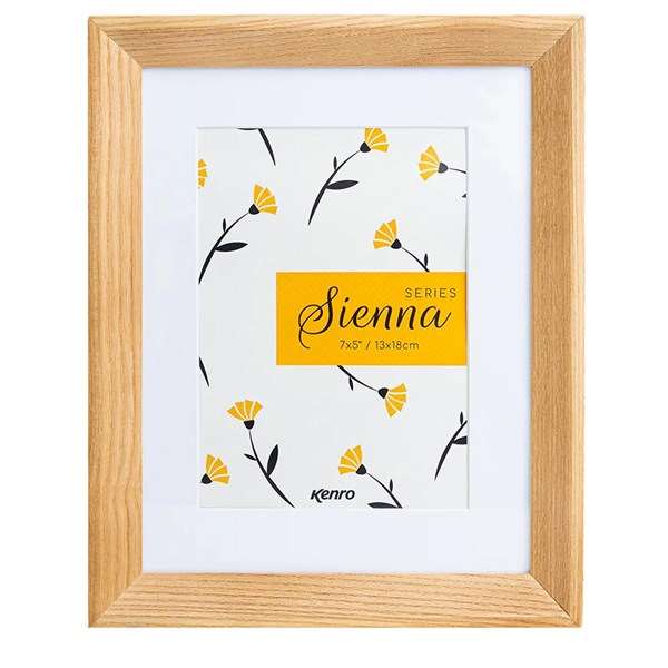 Sienna 8x10 Oak Frame with 8x6 Mat