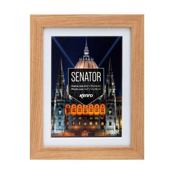 Senator Prestige Oak 30x40cm Frame w/ mat 12x10