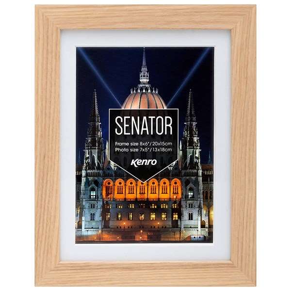 Senator Prestige Oak 40x50cm Frame With 30x40cm Mat