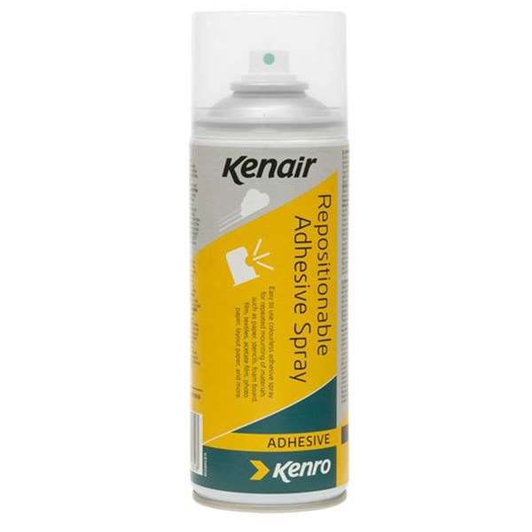 Kenro Kenair Repositionable Adhesive Spray 400ml