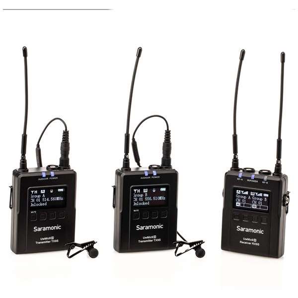 Saramonic UwMic9S Kit 2 Wireless UHF Lavalier System