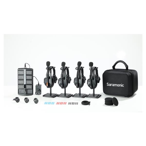 Saramonic WiTalk9 1.9ghz Wireless Single-Ear 4 Headset Kit