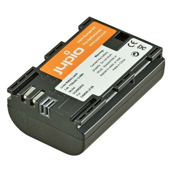 Jupio LP-E6 1700mAh Camera Battery