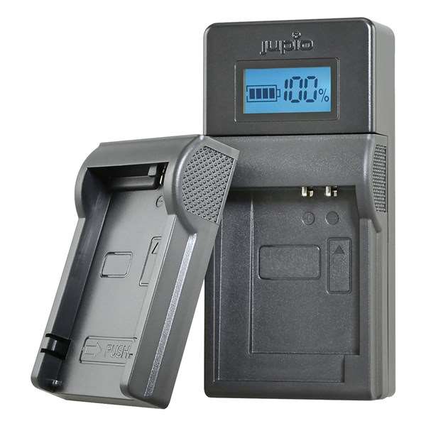 Jupio USB Brand Charger for Nikon Fuji  Olympus 7.2V-8.4V Batteries