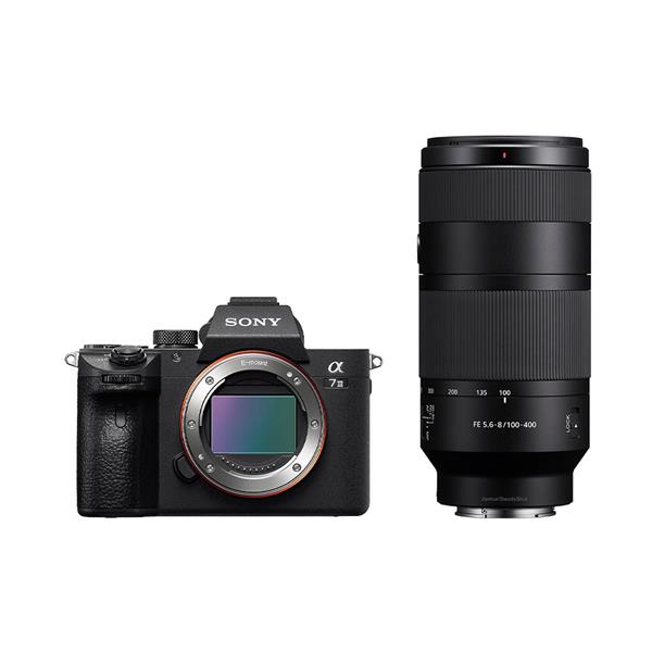 Sony A7 III Camera with FE 100-400mm F5.6-8 OSS Lens Kit