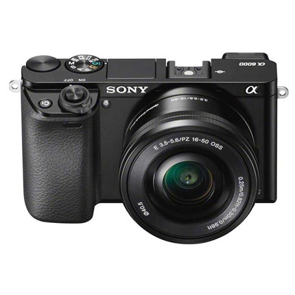 Sony A6000 + 16-50mm Black - Ex Demo