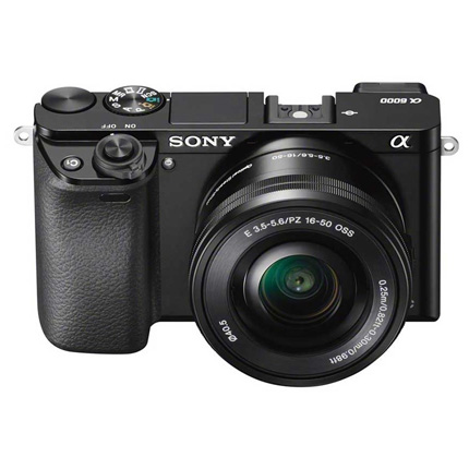 Sony a6000 With 16-50mm OSS Zoom Lens Lens Kit Black