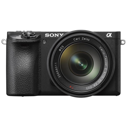 Sony a6500 Mirrorless Body With Zeiss 16-70mm f/4 OSS Lens Kit Black