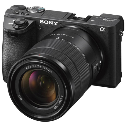 Sony a6500 Digital Camera With 18-135mm f/3.5-5.6 OSS Lens Kit Black