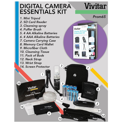 Vivitar Digital Camera Essentials Kit