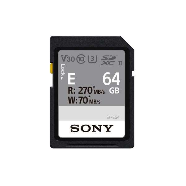 Sony SF-E Series 64GB UHS-II SD Memory Card