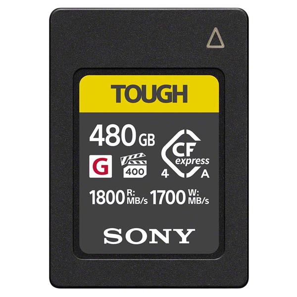 Sony 480GB Tough CFexpress Type A Memory Card 1800 MB/s