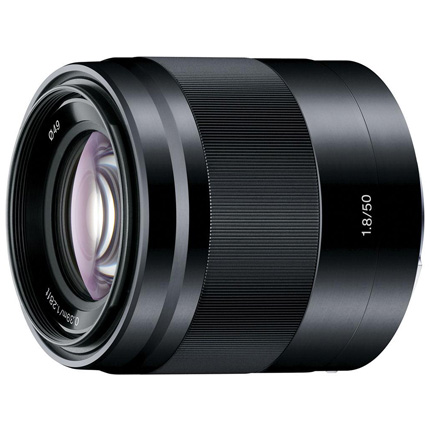 Sony E 50mm f/1.8 OSS Prime Lens Black