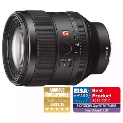 Sony FE 85mm f/1.4 GM Prime Lens