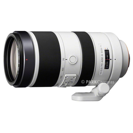 Sony 70-400mm f/4-5.6 G SSM II Lens White