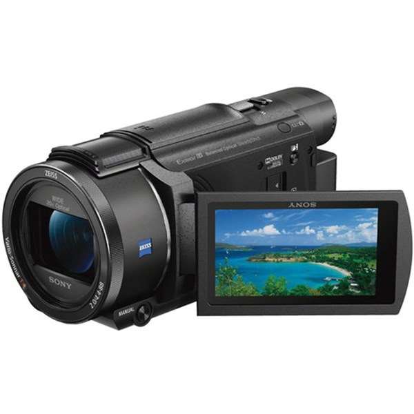 Sony FDR-AX53 4k Camcorder open Box