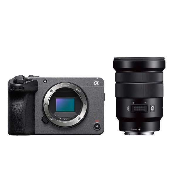 Sony FX30 Camera with XLR-H1 Handle and E PZ 18-105mm f/4 Lens Kit