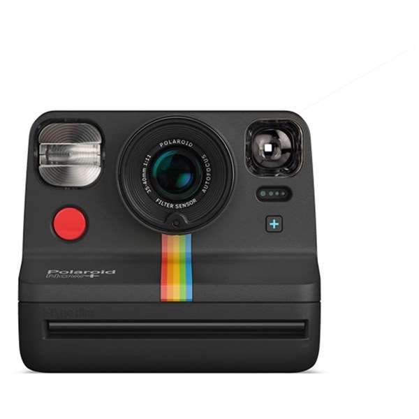 Polaroid Now+ Instant Film Camera Black