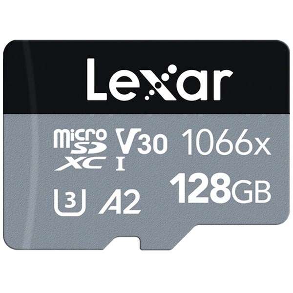 Lexar 128GB HP 1066x UHS-I V30 MicroSDXC Card