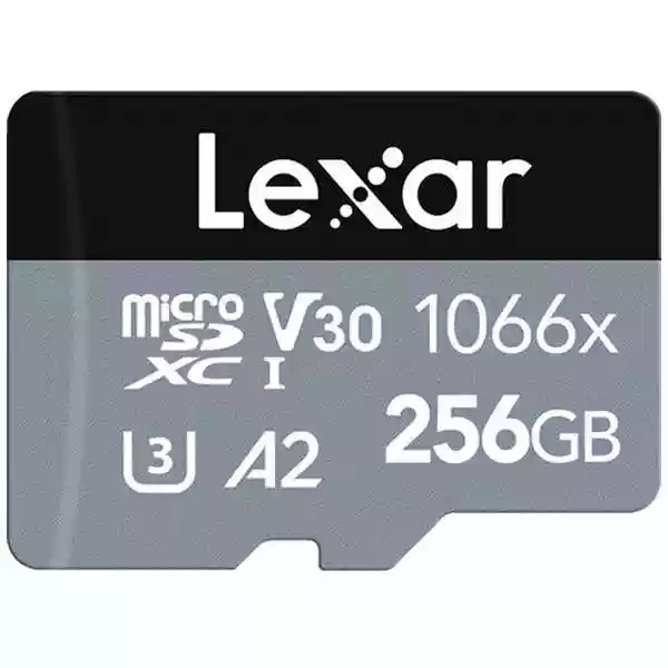 Lexar 256GB HP 1066x UHS-I V30 MicroSDXC Card