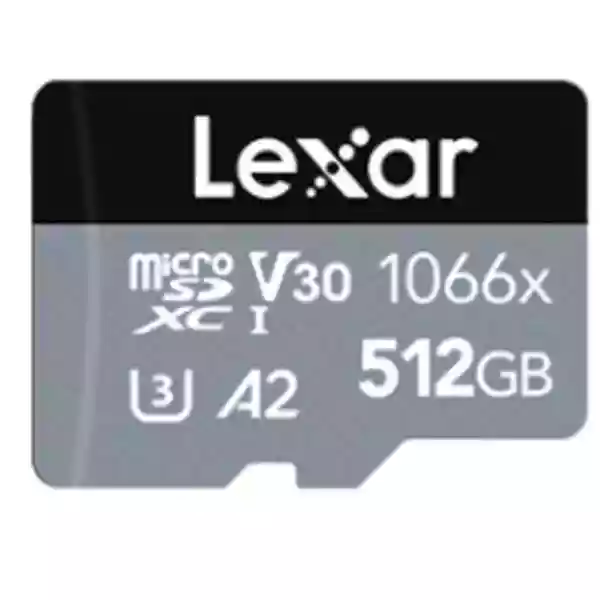 Lexar 512GB HP 1066x UHS-I V30 MicroSDXC Card
