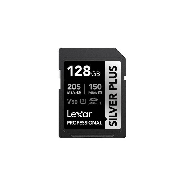Lexar SD Silver Plus UHS-1 128GB V30 R205/W150MB/s Open Box