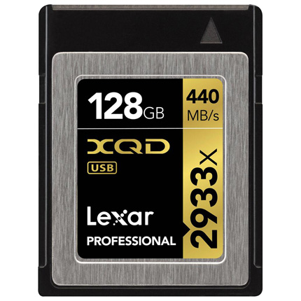 Lexar 128GB Professional 2933x XQD