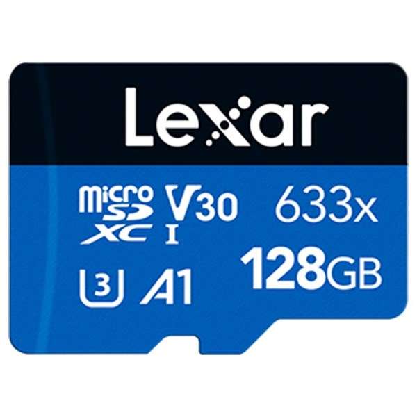 Lexar 128GB UHS-I Micro SD 633x