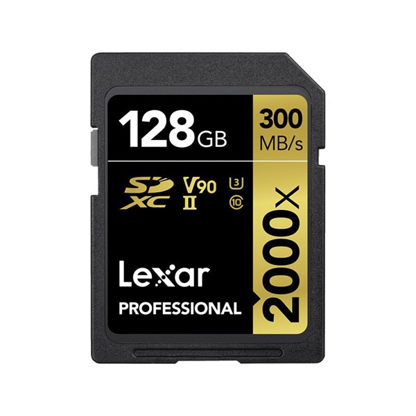 Lexar 128GB SDXC Professional UHS-II 2000x