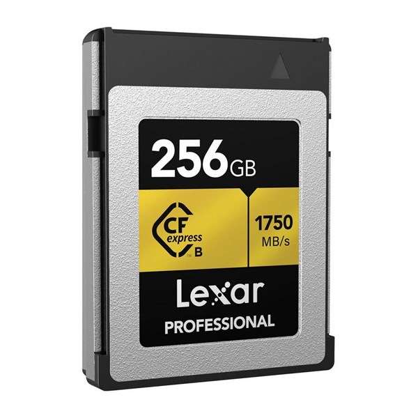 Lexar Professional 256GB CFexpress Type B Card Gold Series Open Box