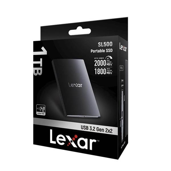 Lexar SL500 Portable SSD 1TB Open Box